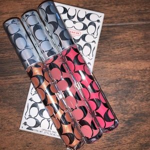 New COACH lipgloss set